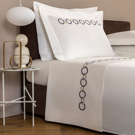 Links Embroidered Sheet Set