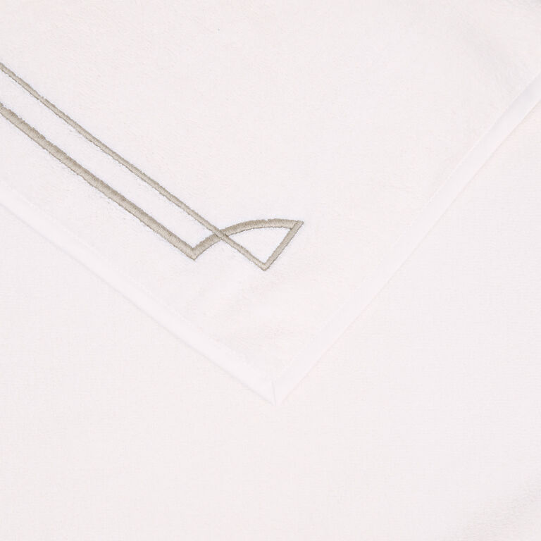slide 5 Layering Embroidery Bath Sheet