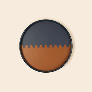 slide 1 Modernism Round Tray