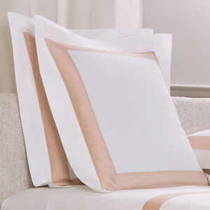 slide 2 Sateen Breeze Border Euro Sham