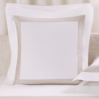 Sateen Breeze Border Euro Sham