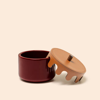 Modernism Medium Lacquered Sculptural Container