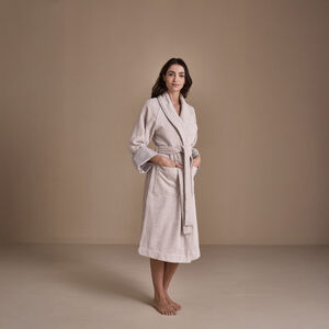 slide 1 Unito Shawl Collar Bathrobe