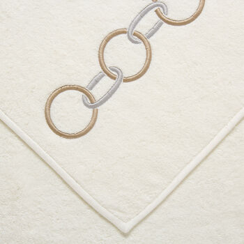 Links Embroidery Hand Towel