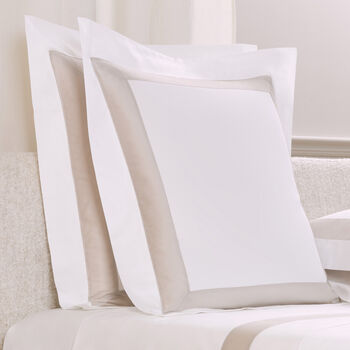 Sateen Breeze Border Euro Sham