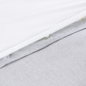 slide 3 Graphite Duvet Cover