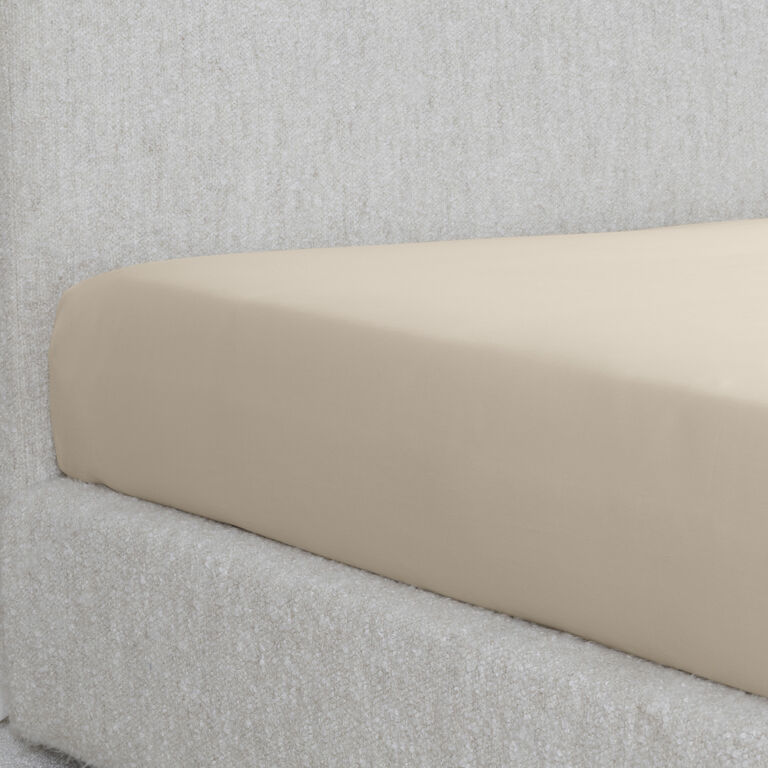 slide 2 Stardust Jacquard Bottom Sheet Fitted