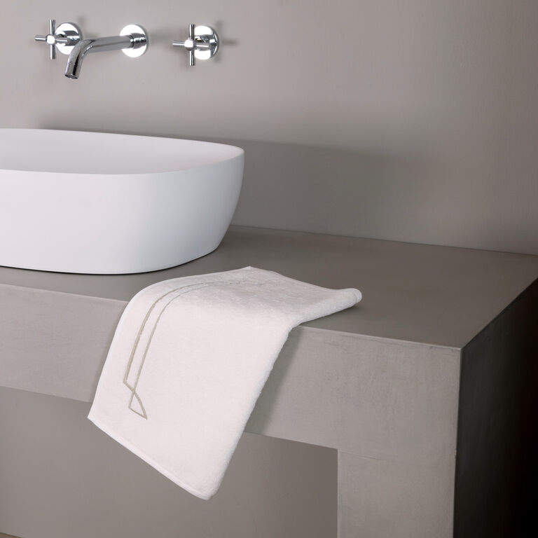 slide 1 Layering Embroidery Hand Towel